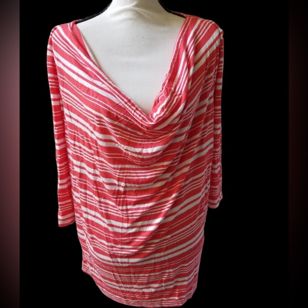 SOLD-Lane Bryant Cowl Neck Blouse